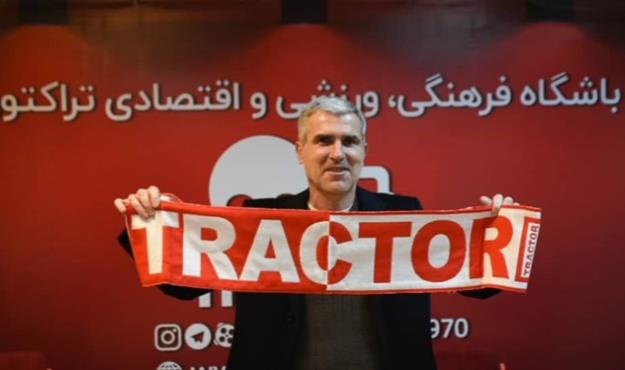  سولدو سرمربی تراکتور شد + تصاویر 