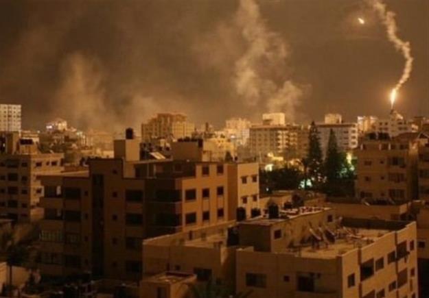  جنگنده‌های صهیونیستی مناطقی در شمال نوار غزه را هدف قرار دادند 