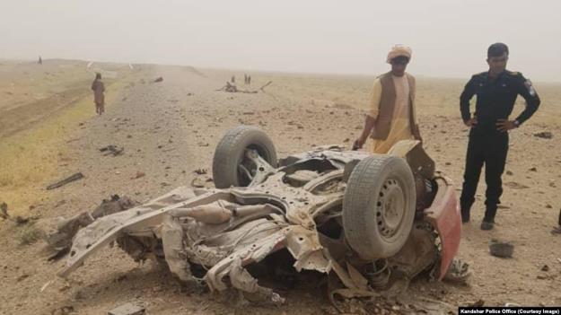  دو انفجار پیاپی در قندهار جان ۱۷ غیر نظامی را گرفت