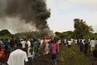 سقوط هواپیمای باری در جنوب سودان