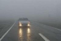 بارش باران در جاده های سه استان