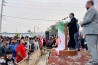 حضور و سخنرانی دکتر احمدی نژاد در جمع مردم روستای قبا کلکی ـ تنگستان استان بوشهر