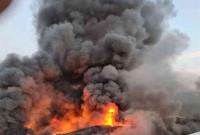  وقوع آتش سوزی گسترده در جده 