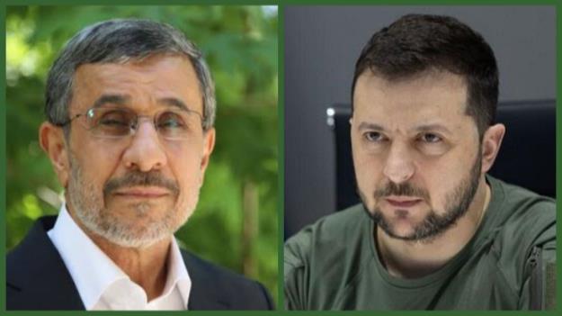 نامه دکتر احمدی‌نژاد به زلنسکی/ حرکت متحد و عمومی ملت ها در محکومیت تجاوز و تجاوزگر موجب رسوایی متجاوزین و کندی حرکت ماشین جنگی روسیه شده است