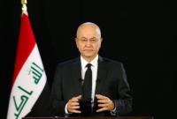 رییس جمهوری عراق بر برگزاری انتخابات زود هنگام تاکیدکرد