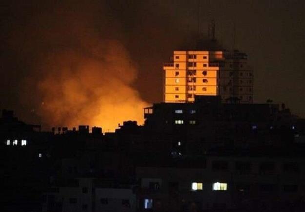  صدای انفجارها غزه را لرزاند 