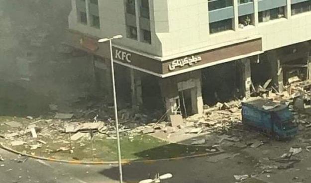 انفجار در رستوران آمریکایی ابوظبی