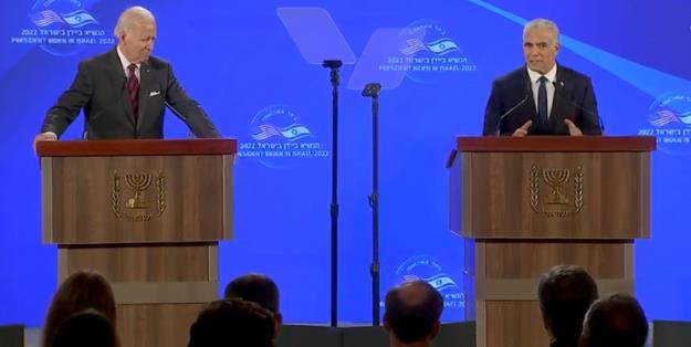 بیانیه مشترک آمریکا و رژیم صهیونیستی در سفر بایدن به سرزمین‌های اشغالی