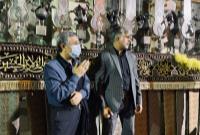 حضور دکتر احمدی نژاد در مراسم عزاداری شب تاسوعای حسینی