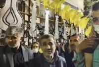 حضور دکتر احمدی نژاد در مراسم عزاداری شب تاسوعای حسینی/ ۱۱