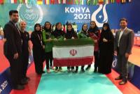  قهرمانی زنان پینگ‌پنگ ایران در بازی‌های کشورهای اسلامی