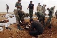  کشف جسد ۵۷ سرباز سوری قربانی داعش در الرقه 