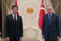 بارزانی محتوای دیدار با اردوغان را فاش کرد 