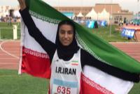  تاریخ‌سازی دختر دونده ایران در قهرمانی آسیا