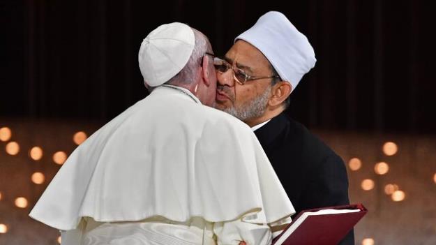 سخنان پاپ و شیخ الازهر در همایش جهانی گفتگو در بحرین