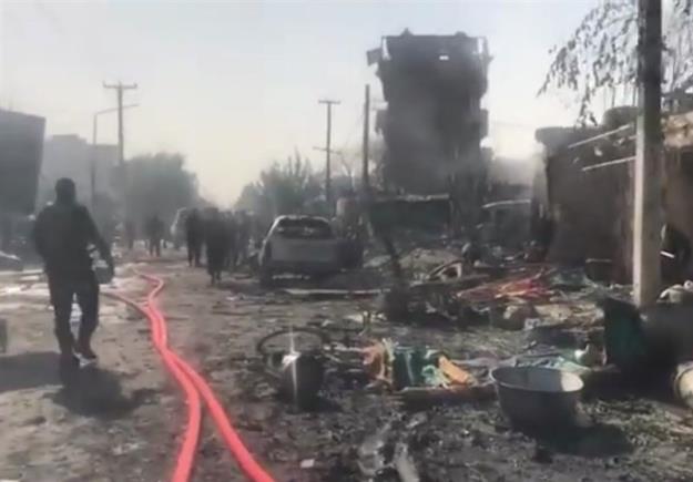  حمله به کاروان معاون اول رئیس‌جمهور افغانستان در کابل/ ۱۲ نفر کشته شدند 