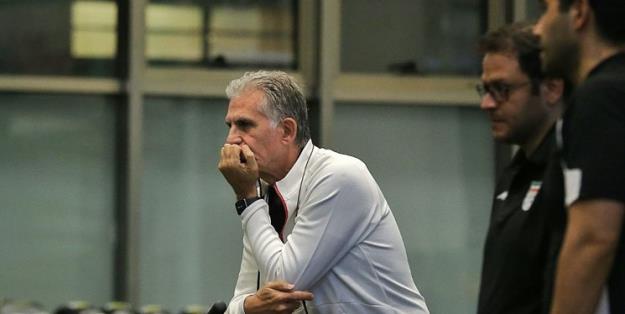  حضور کی‌روش در بازی بسکتبال ایران و چین+عکس 