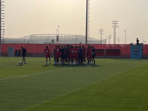 آخرین تمرین تیم ملی قبل از دیدار با انگلیس