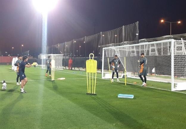 بیرانوند بدون محافظ تمرین کرد