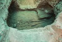  کشف اسکلت ۲۰۰۰ ساله بانوی اشکانی در تپه اشرف اصفهان