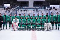 نایب قهرمانی تیم‌ ملی هاکی روی یخ زنان
