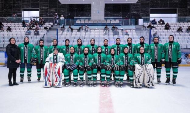 نایب قهرمانی تیم‌ ملی هاکی روی یخ زنان