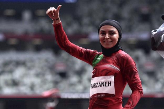 فرزانه فصیحی قهرمان دوی ۶۰ متر شد 