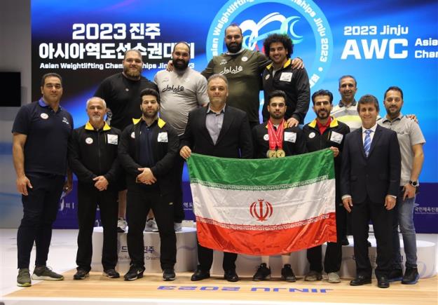 ایران قهرمان وزنهبرداری آسیا شد