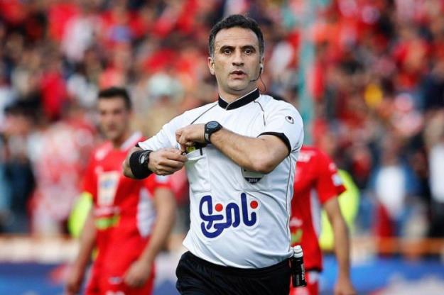 واکنش داور دربی ۱۰۱ به خوشحالی با پرسپولیسی‌ها!