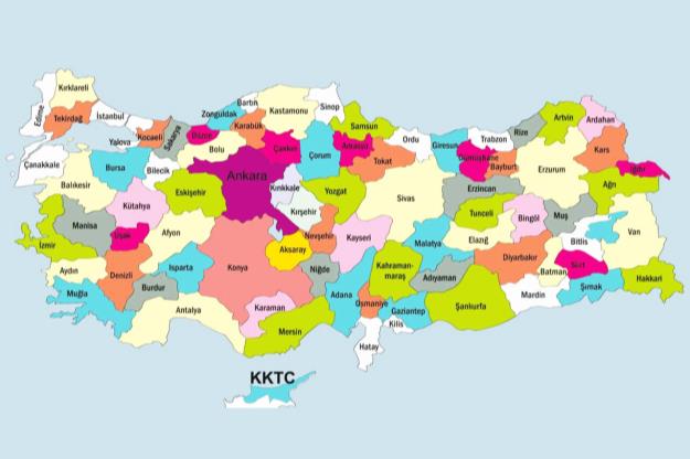 به پیشنهاد احزاب حاکم، ۱۹ استان جدید در ترکیه تاسیس می شود