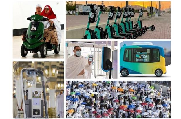 انجام اعمال حج با اسکوتر و کمک هوش مصنوعی