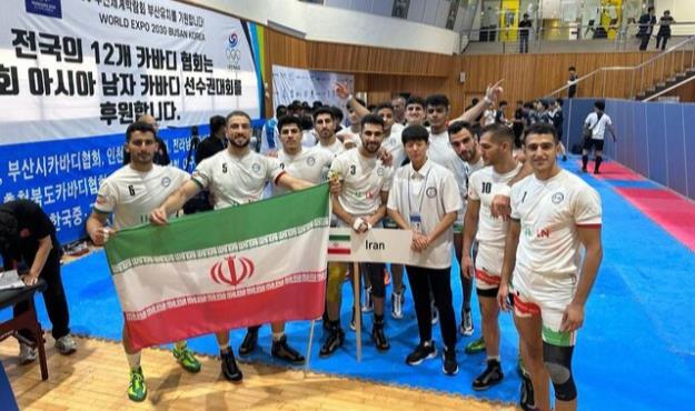 نقره آسیا برای تیم ملی کبدی ایران