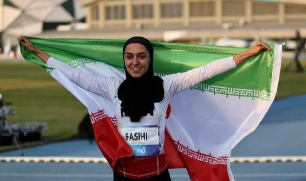 فرزانه فصیحی در قزاقستان رکورد شکست و قهرمان شد