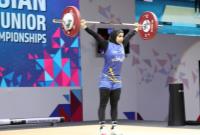 ۴ مدال دختران نوجوان و جوان ایران در وزنه‌برداری قهرمانی آسیا