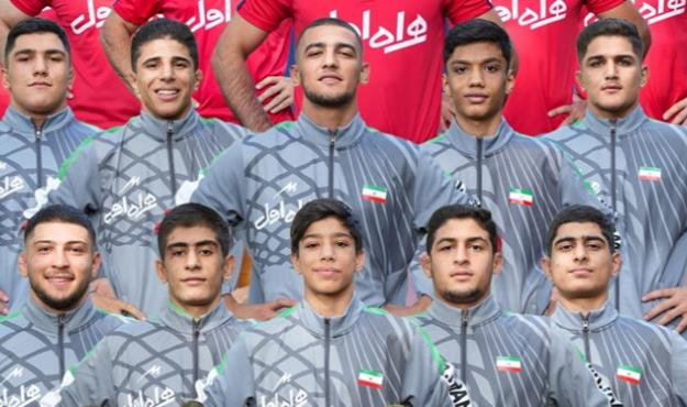  کشتی‌گیران آزاد نوجوان ایران قهرمان جهان شدند 