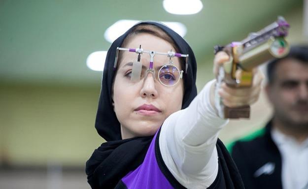 تیم تپانچه دختران به مدال برنز رسید 