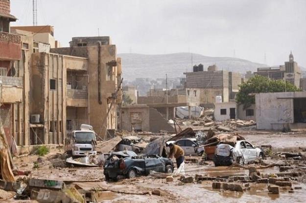 اعلام حالت فوق‌العاده در مناطق طوفان‌زده لیبی به مدت یکسال 