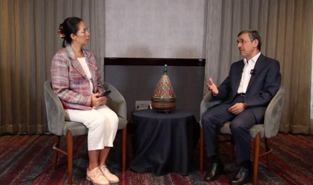 مصاحبه رسانه زیست محیطی گواتمالا با دکتر احمدی نژاد + فیلم