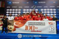 قهرمانی ترکیه در کشتی فرنگی امیدهای جهان در غیاب ایران