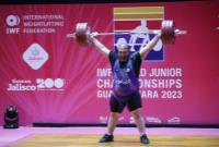 تیم وزنه‌برداری ایران قهرمان جوانان جهان شد