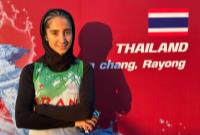 دختر قایقران ایران قهرمان روئینگ آسیا شد