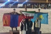 طلای جام جهانی هنرهای رزمی سواره بر گردن یک ایرانی 