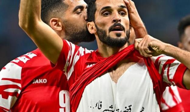 واکنش بازیکن اردن به جریمه AFC