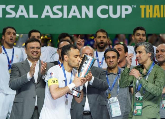 پیام تبریک اینفانتینو و شیخ سلمان برای قهرمانی فوتسال ایران