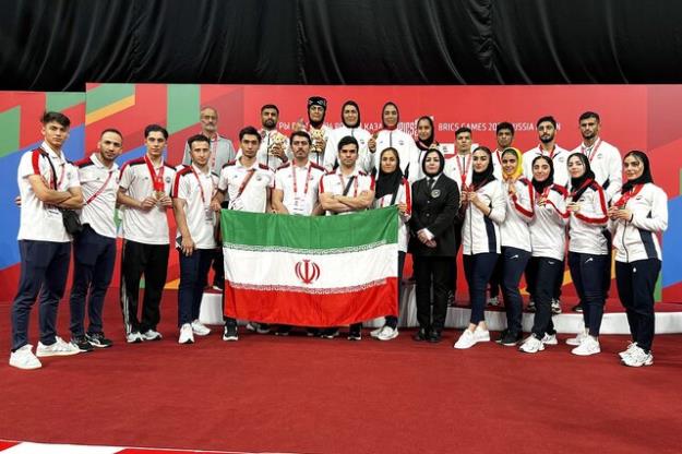  ۲۵ مدال ووشوکاران ایران در مسابقات بریکس