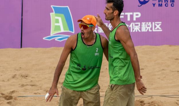 قهرمانی والیبال ساحلی ایران در تور آسیایی چین