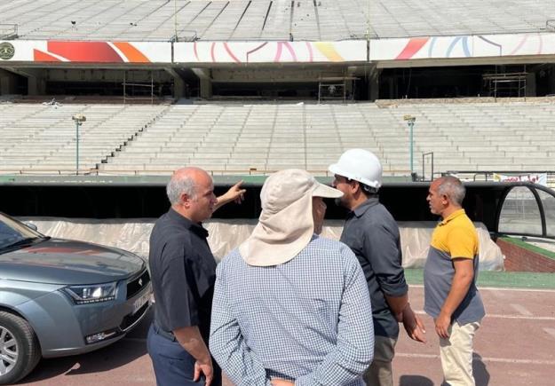  تاج: ورزشگاه آزادی باید تا آخر مرداد آماده شود 