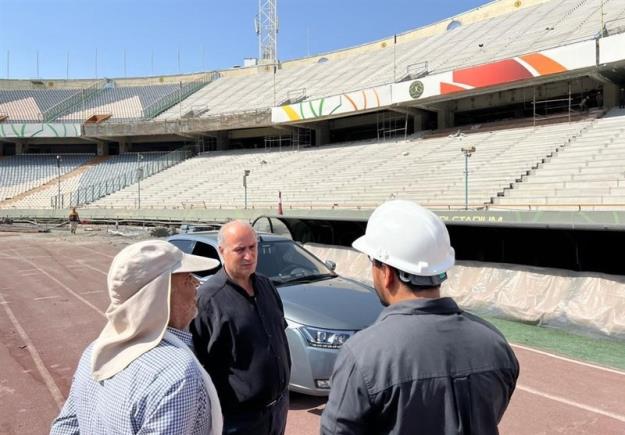  تاج: در بازدید از ورزشگاه آزادی جا خوردم 